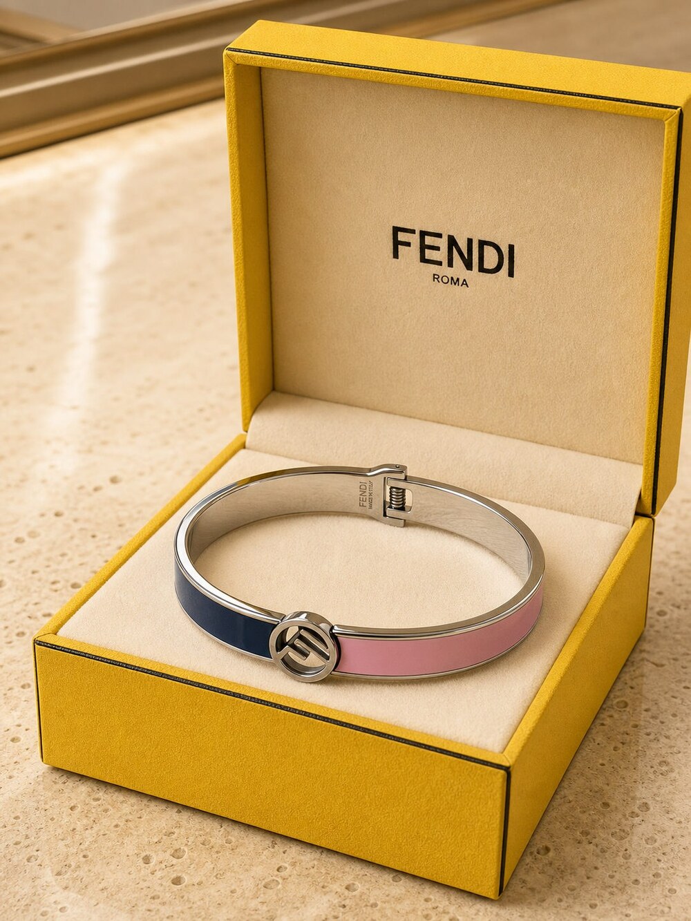Fendi Modern Designer Bracelet Style 3 | New with Box - Picture 3 of 9